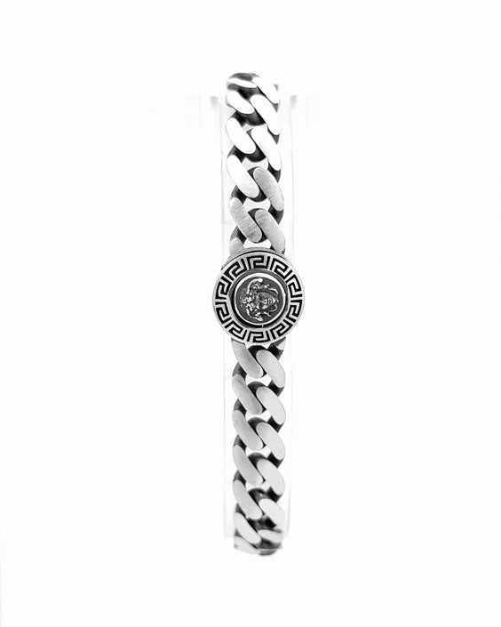 Lion Crest Chain Bracelet