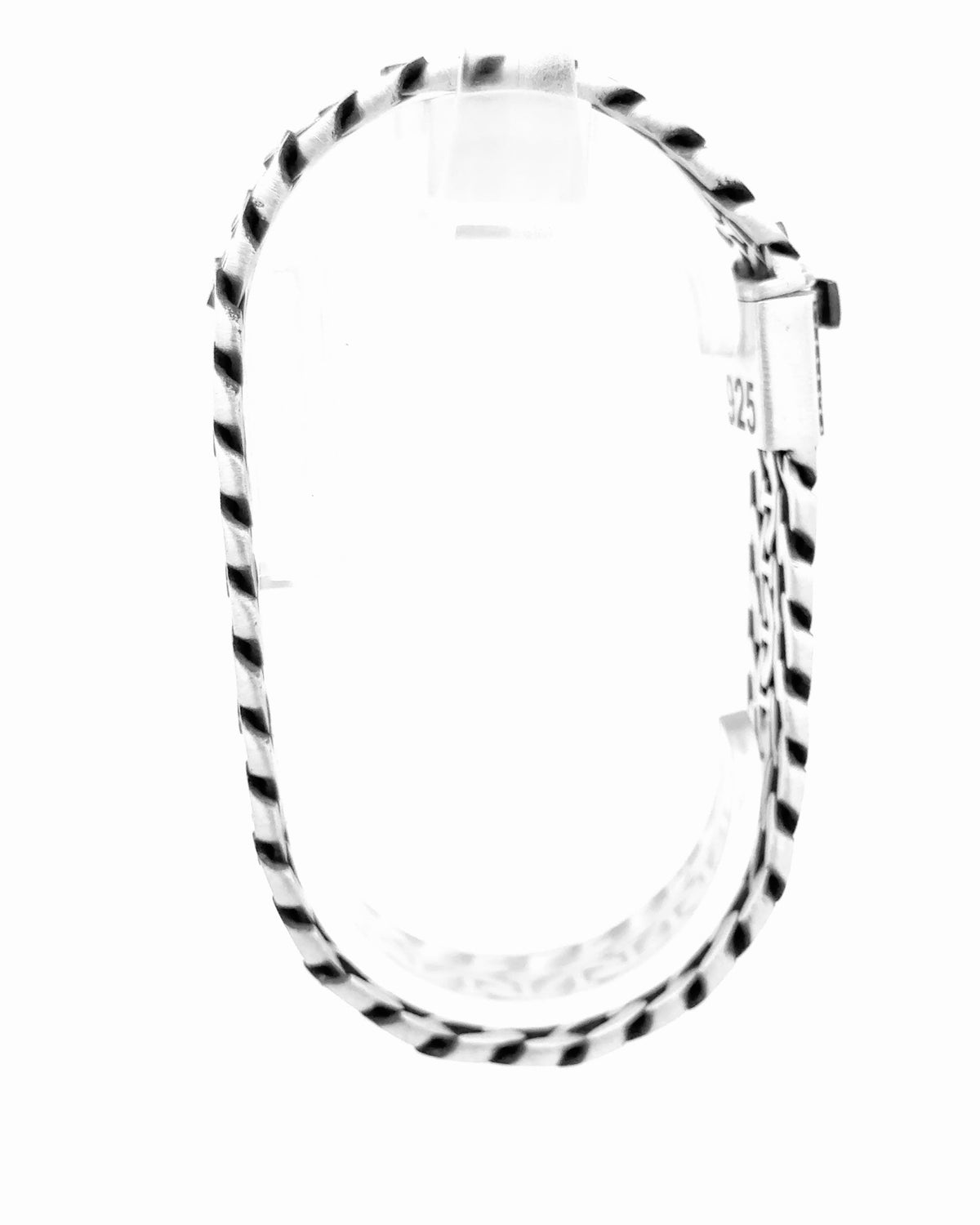 Triple Curb Statement Bracelet 2