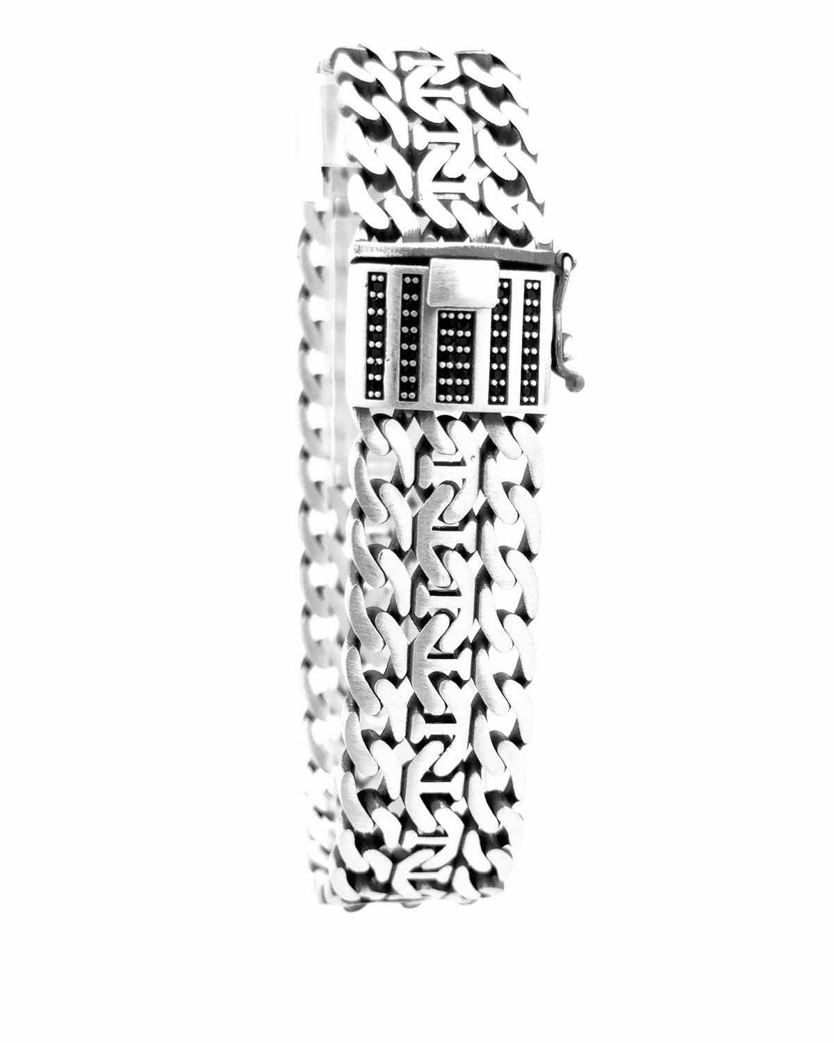 Triple Curb Statement Bracelet 3