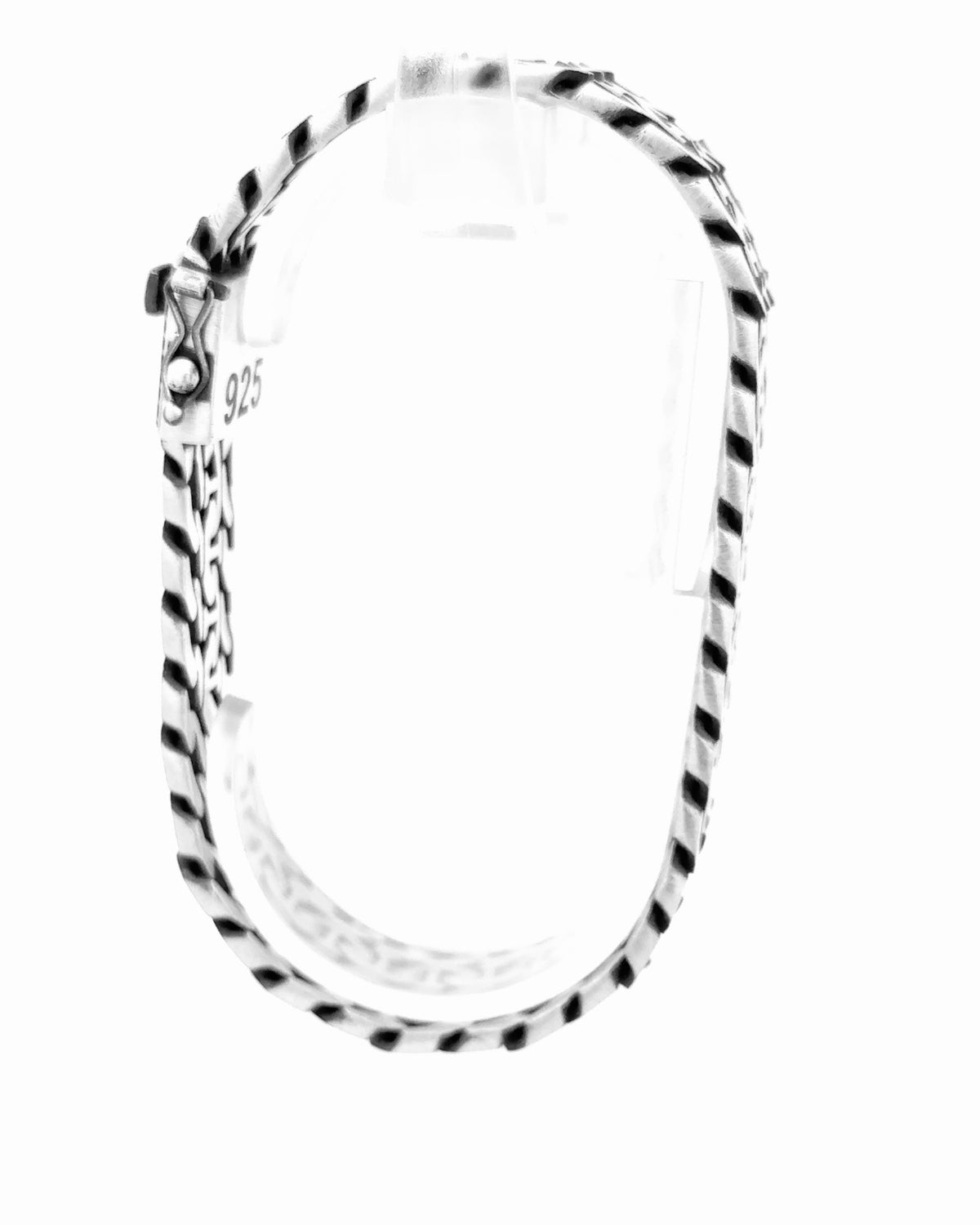 Triple Curb Statement Bracelet 4