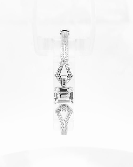 Geometric Empress Bangle