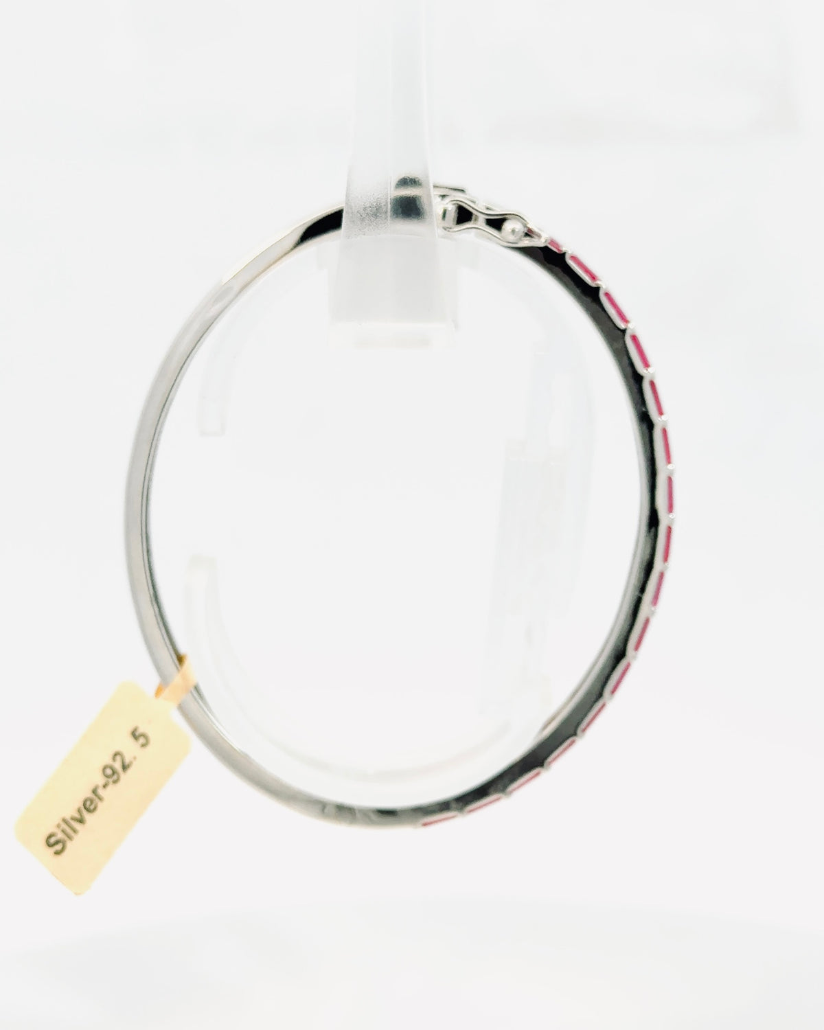 Fuchsia Baguette Bracelet 3