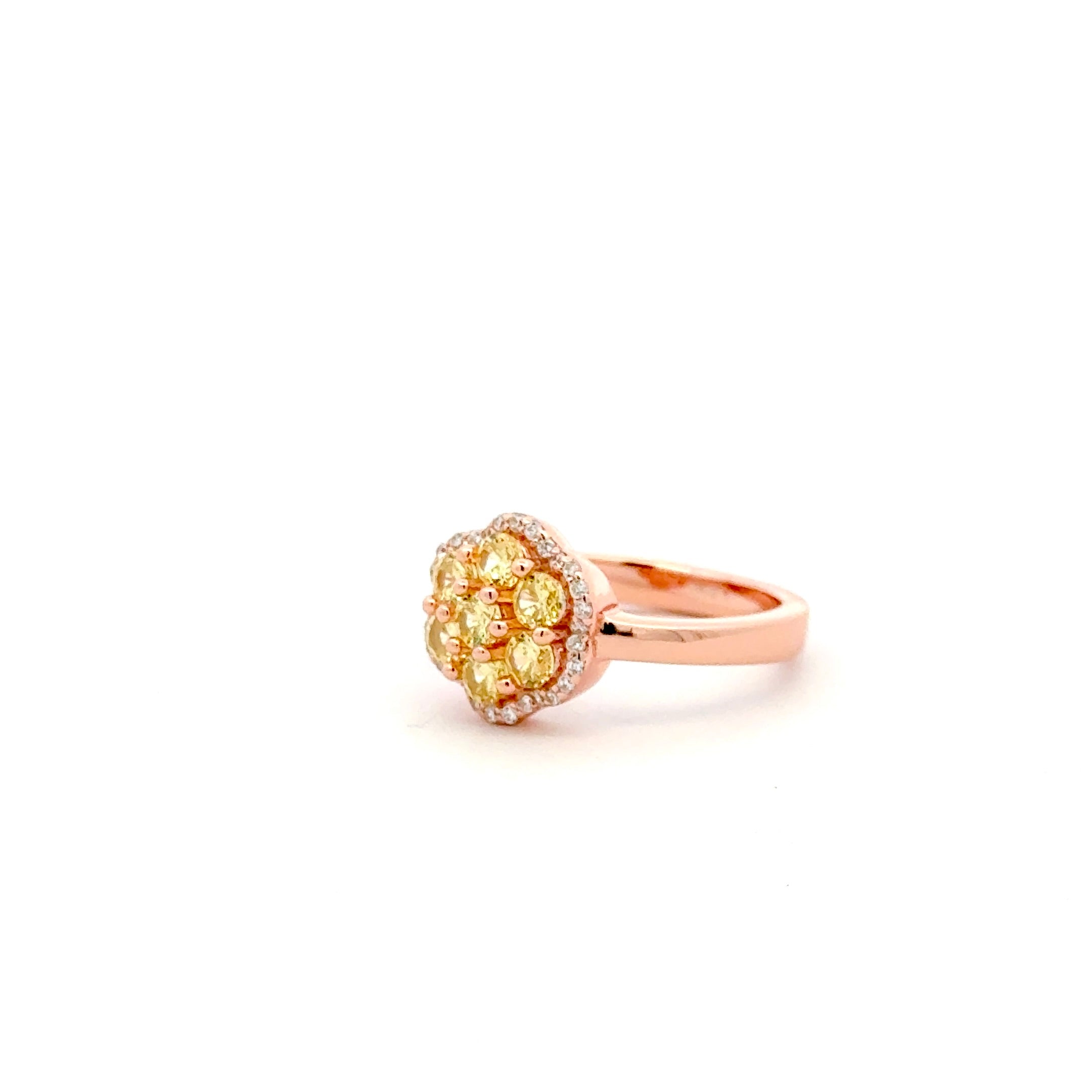 Sunflower Radiant Ring 3