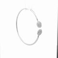 Dual Silver Rose Kada 1