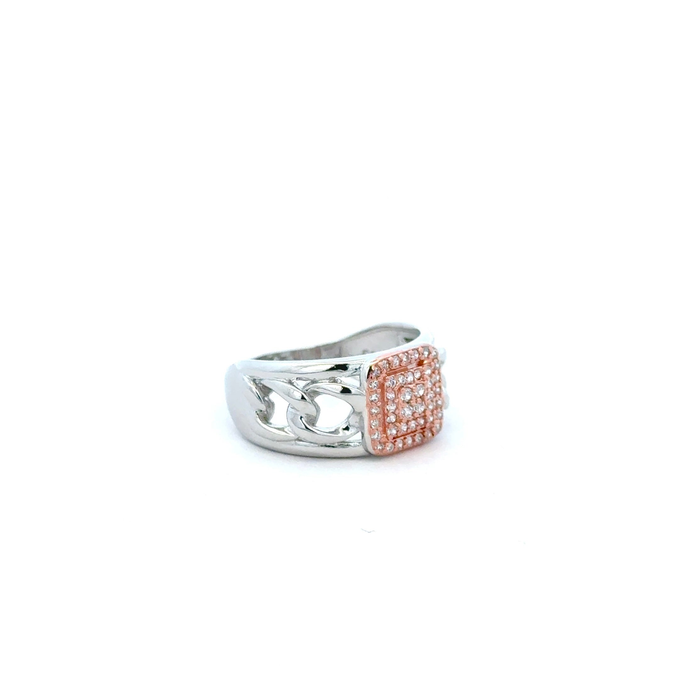 Rose Grid Icon Ring 1