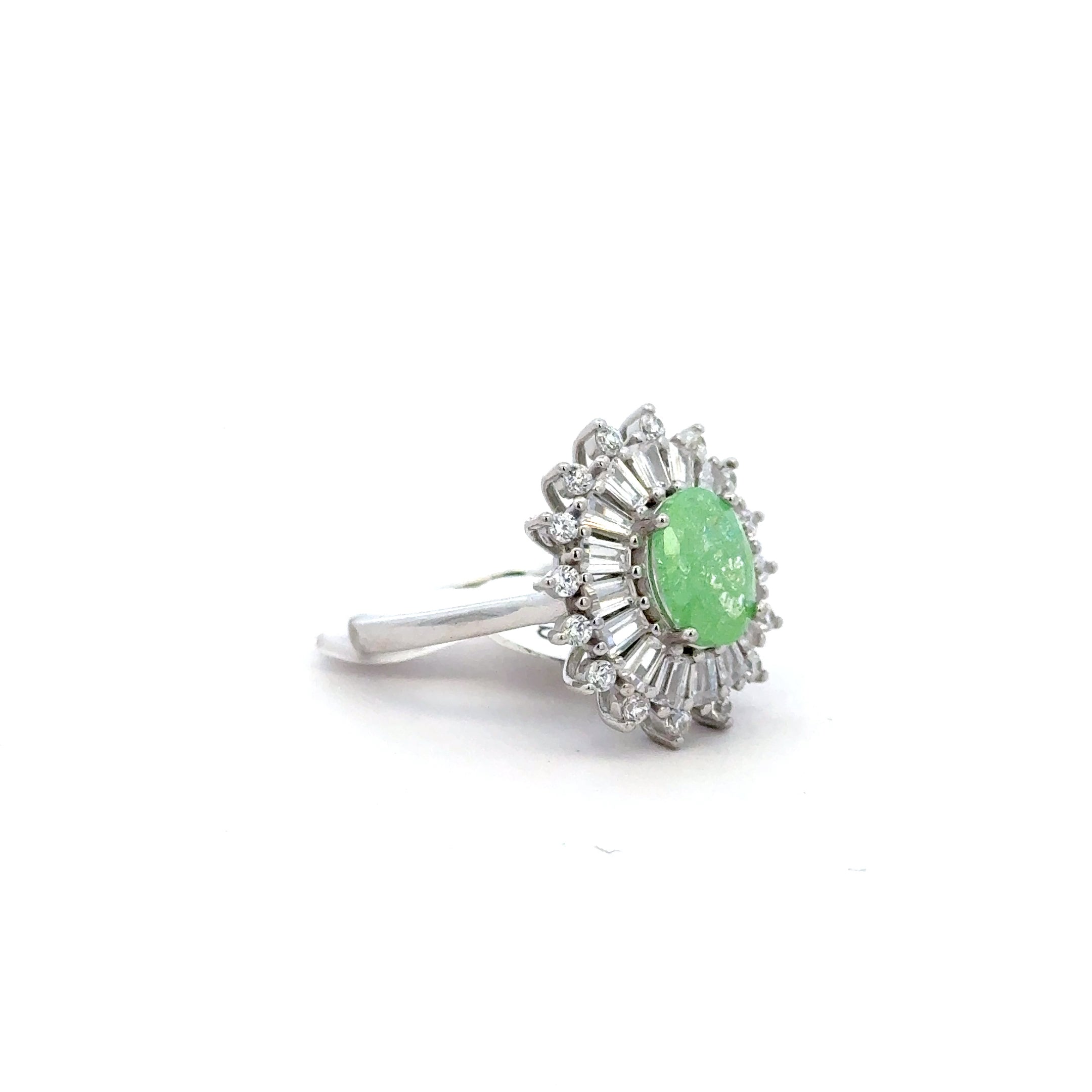 Emerald Sunflower Ring 2