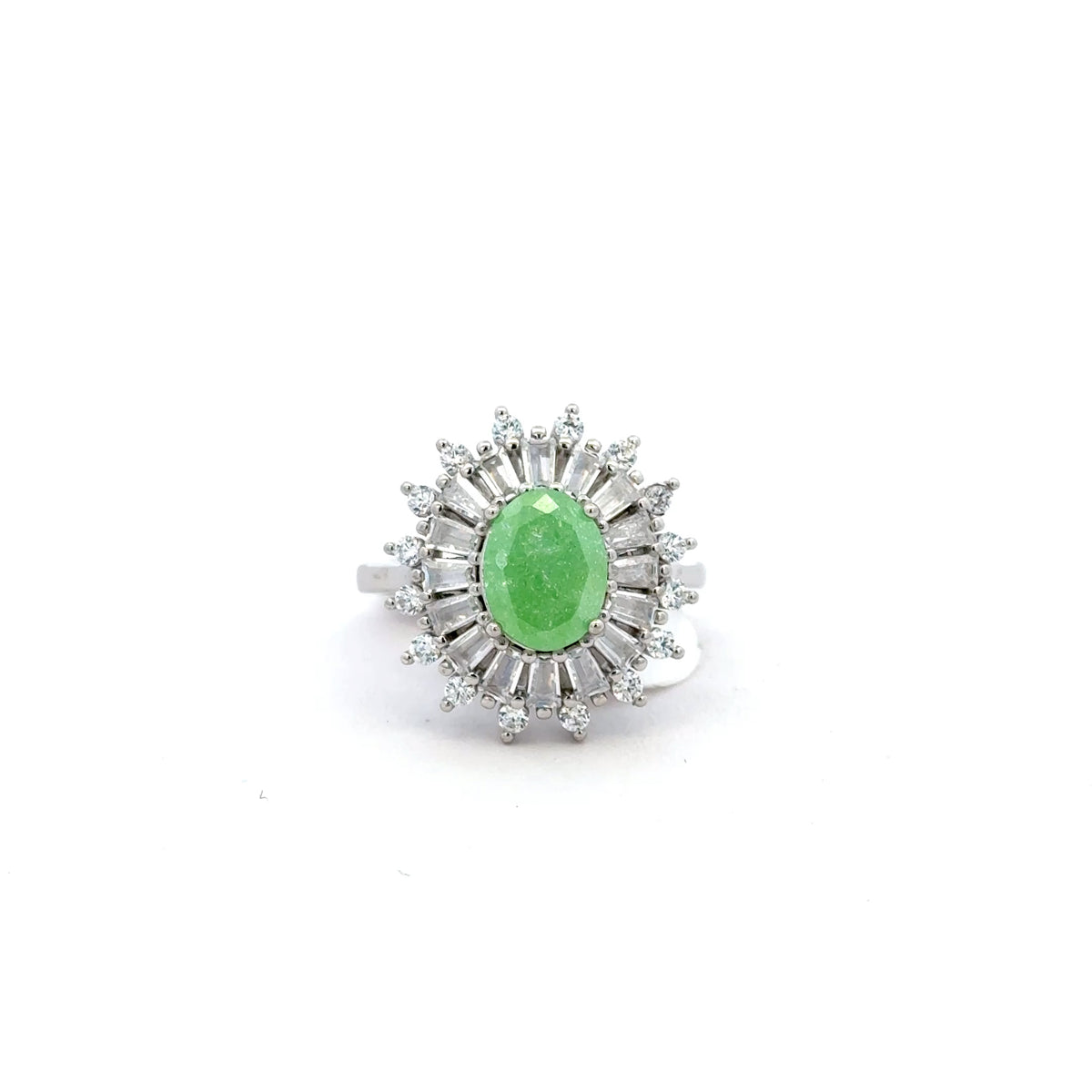 Emerald Sunflower Ring 3