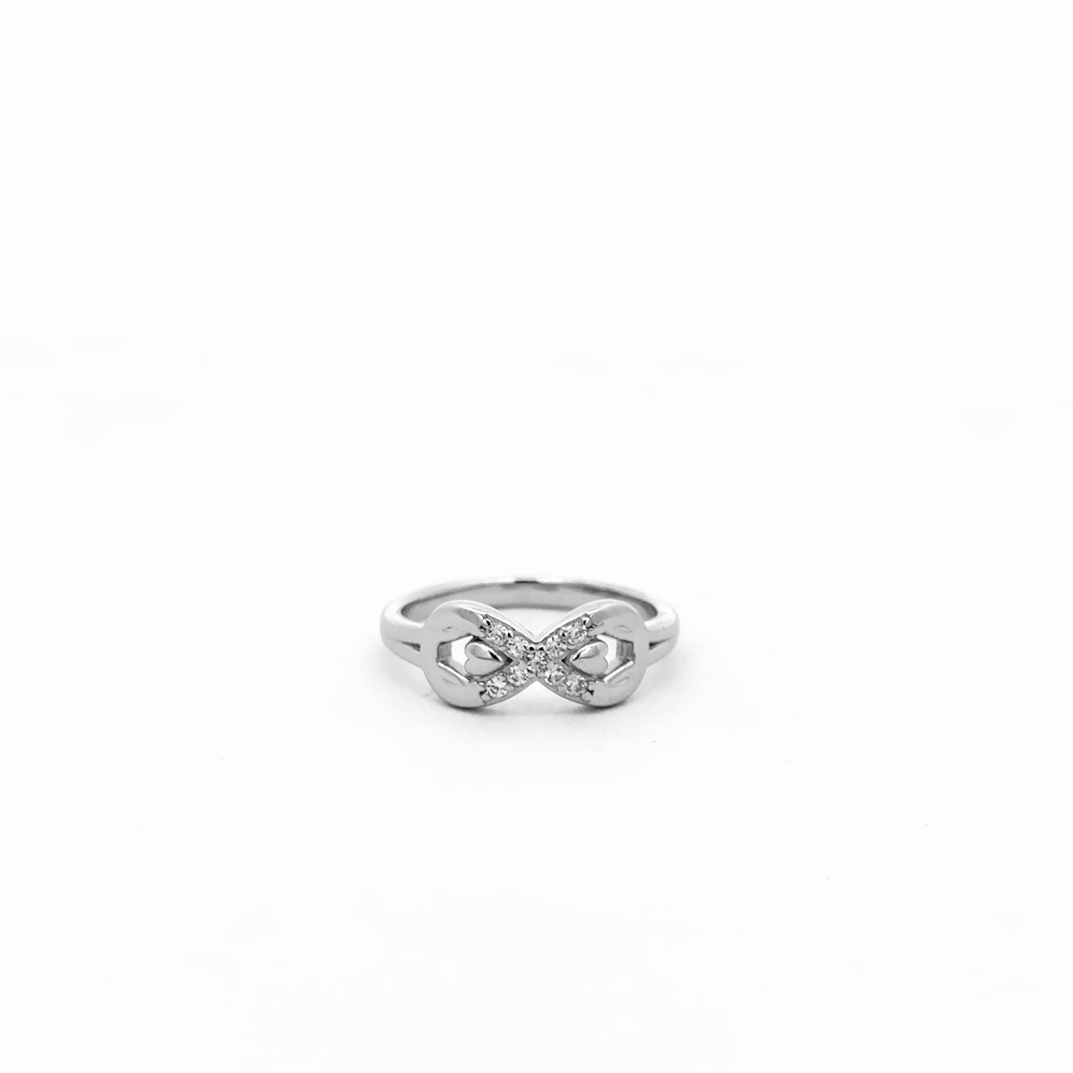 Infinity Hearted Ring 1