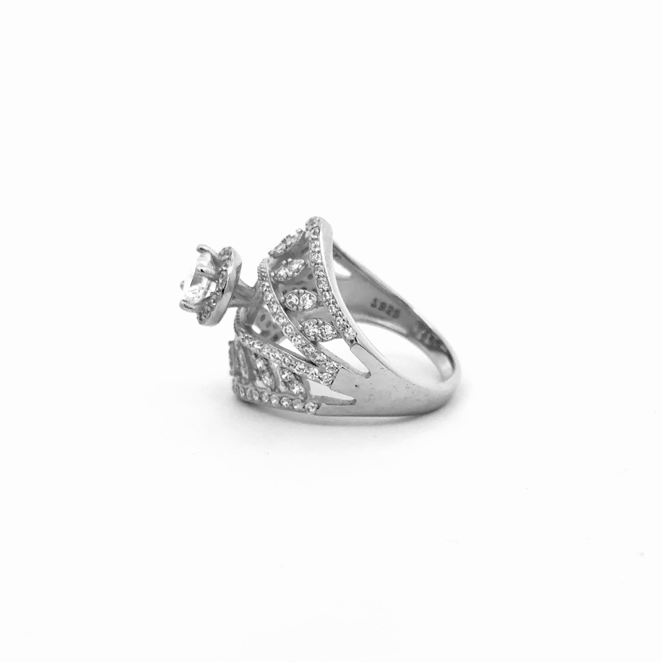 Vintage Art Halo Ring 2