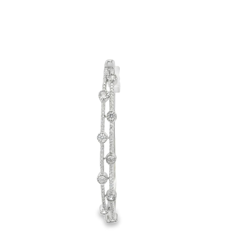 Contemporary Flower Bracelet — Women's Bracelet