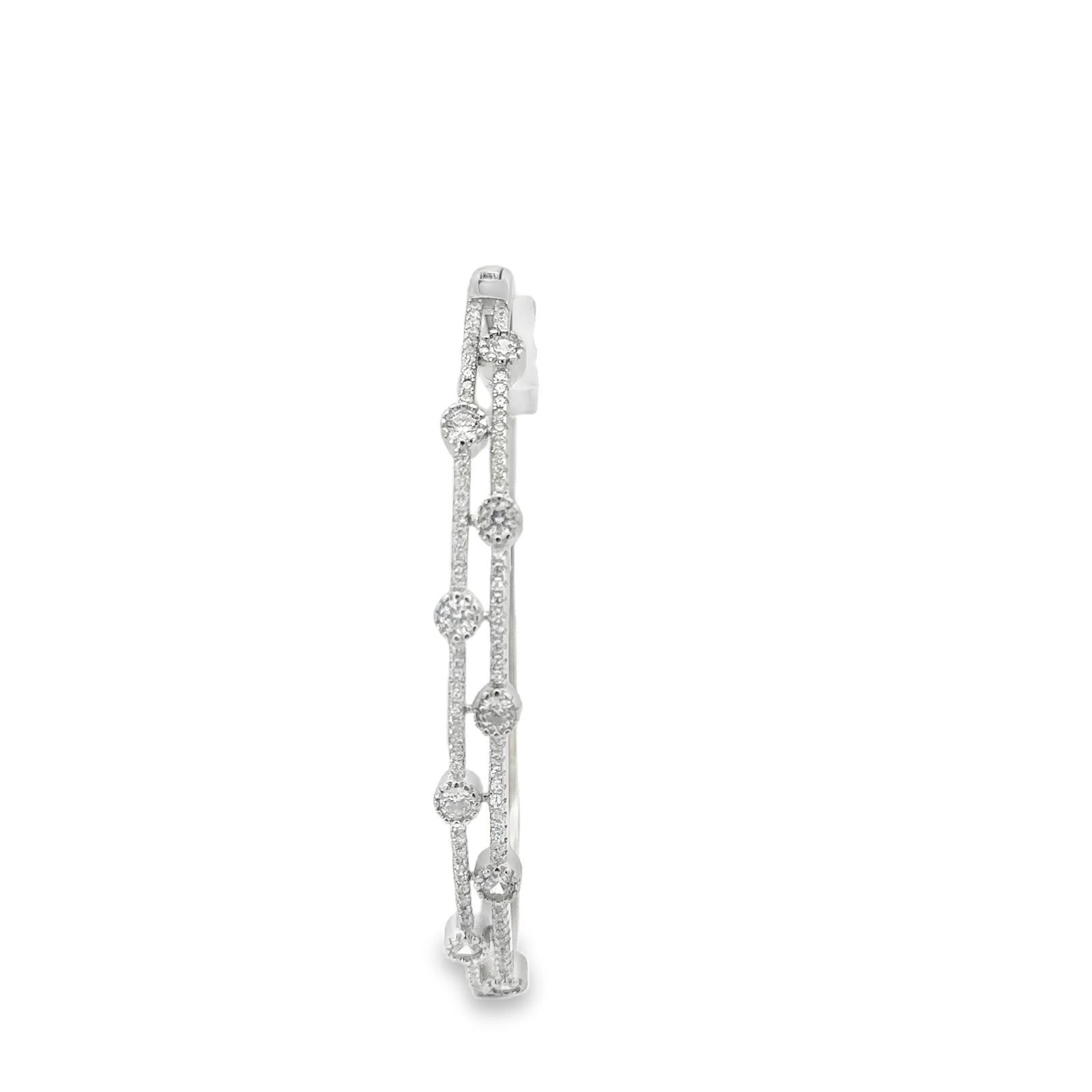 Contemporary Flower Bracelet — Women's Bracelet