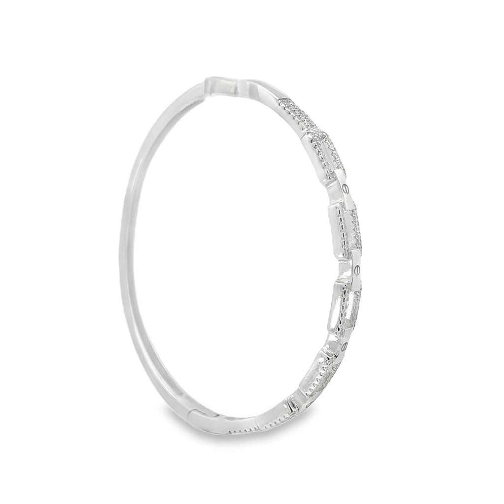 Contemporary Flower Bracelet — Women's Bracelet