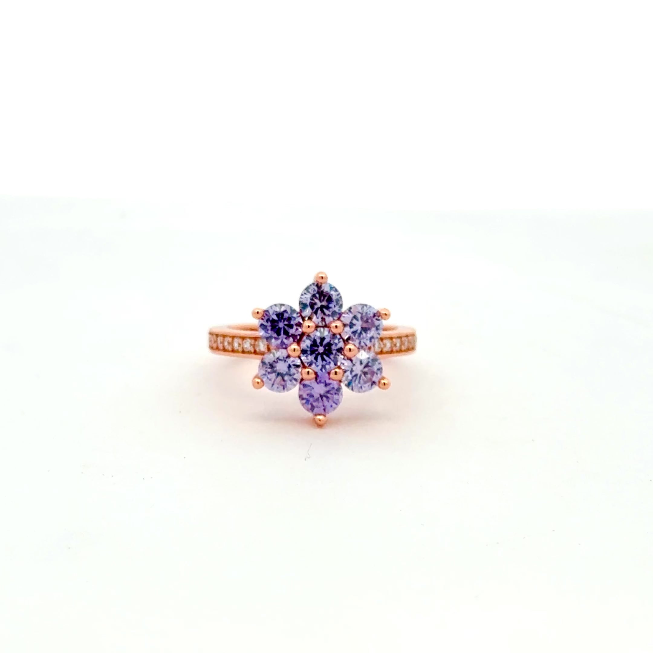 Floral wave Ring