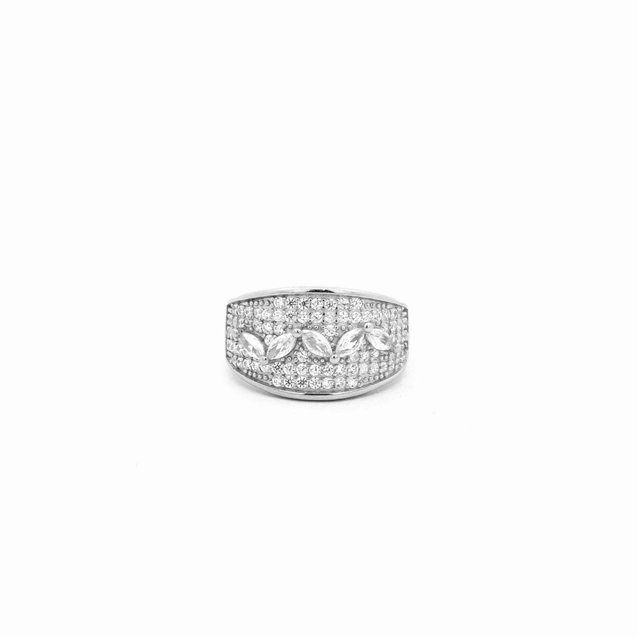 Marquise Multi Row Ring