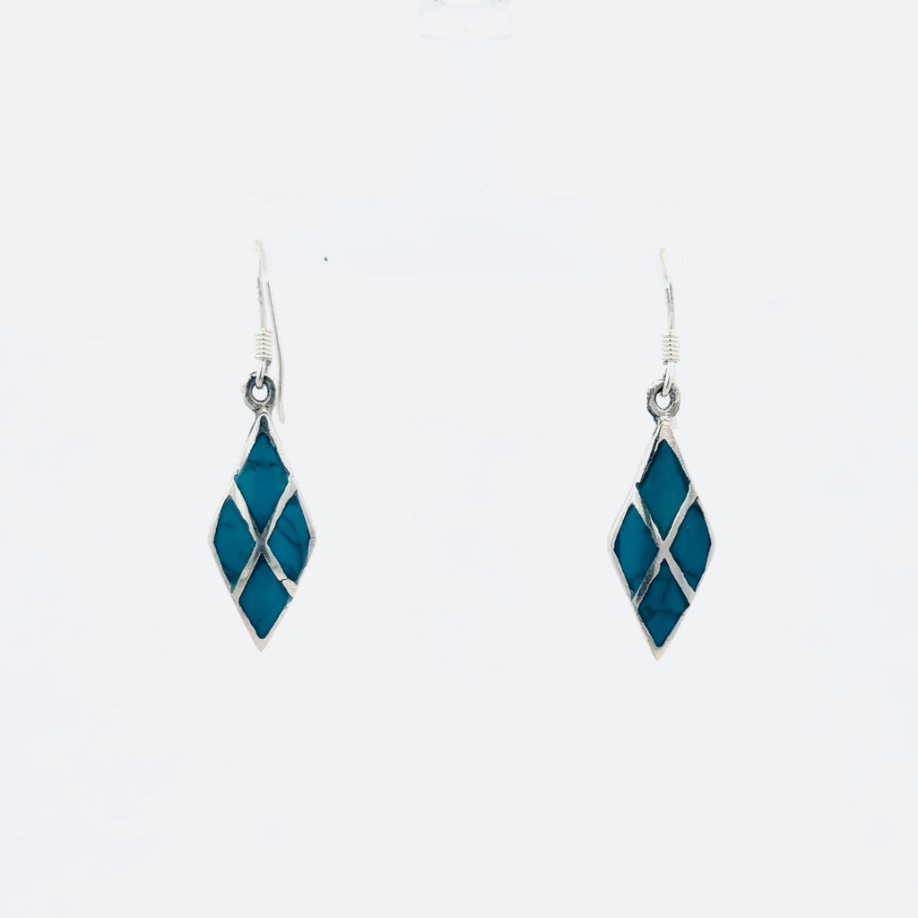Midnight Marbles Earring