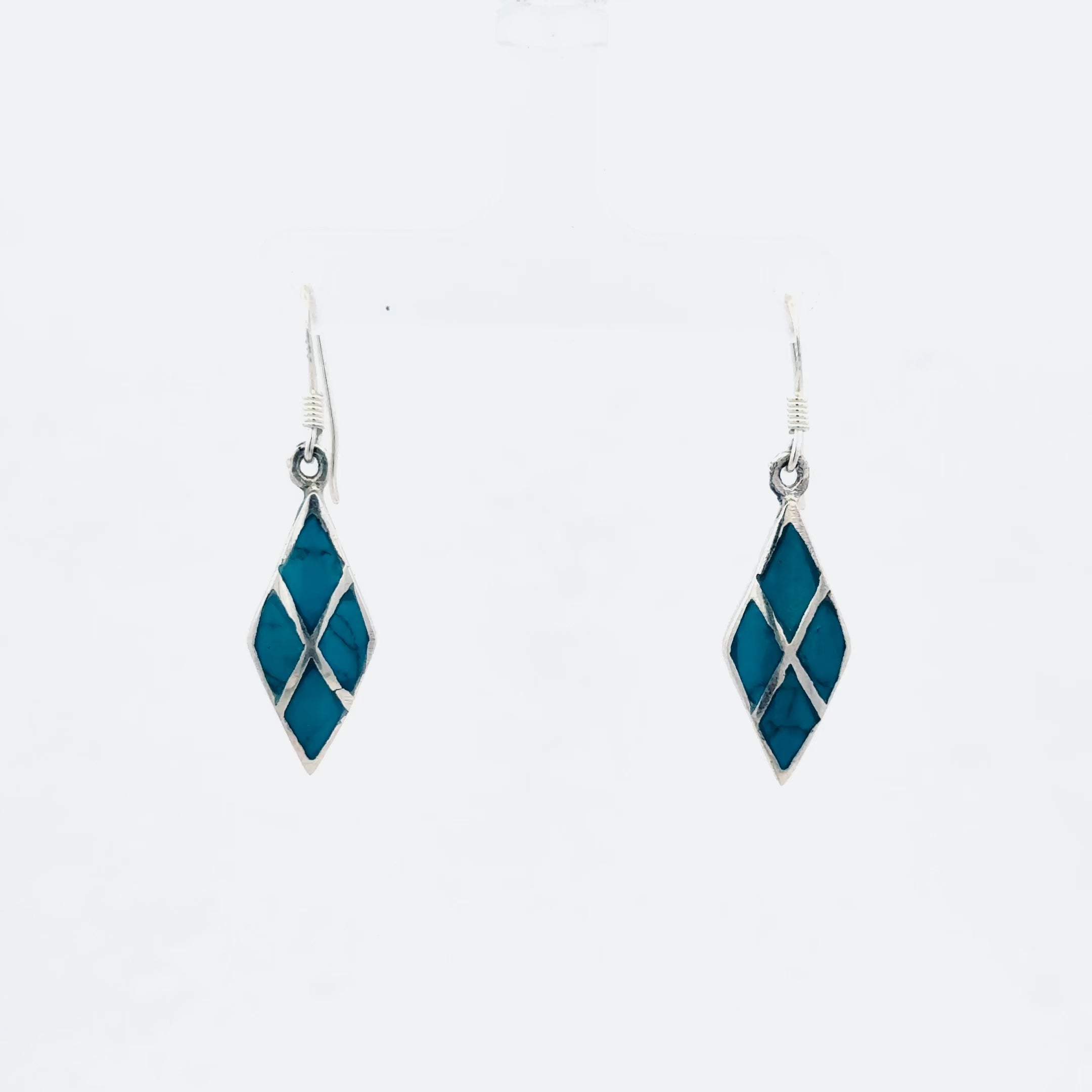 Midnight Marbles Earring