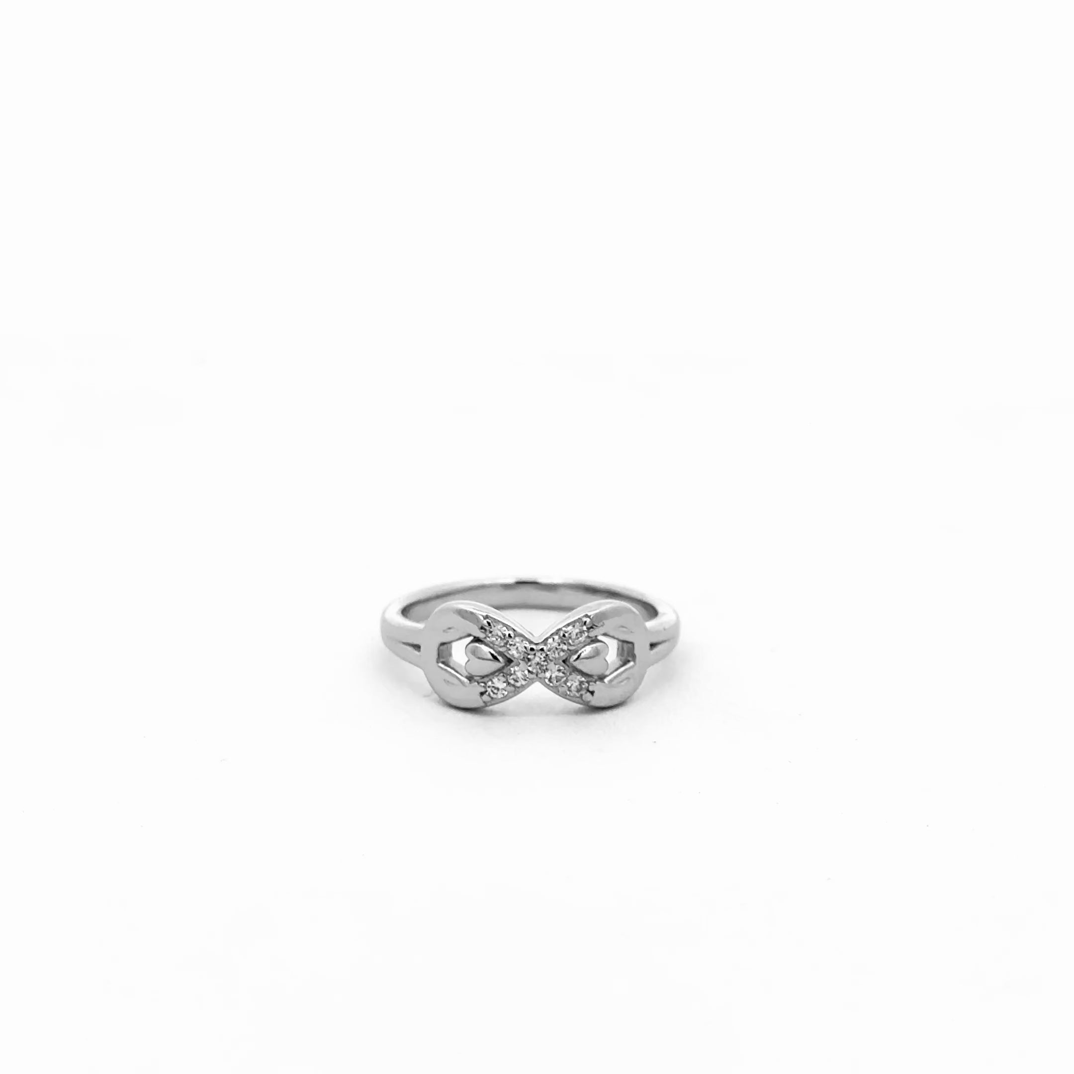 Infinity Hearted Ring
