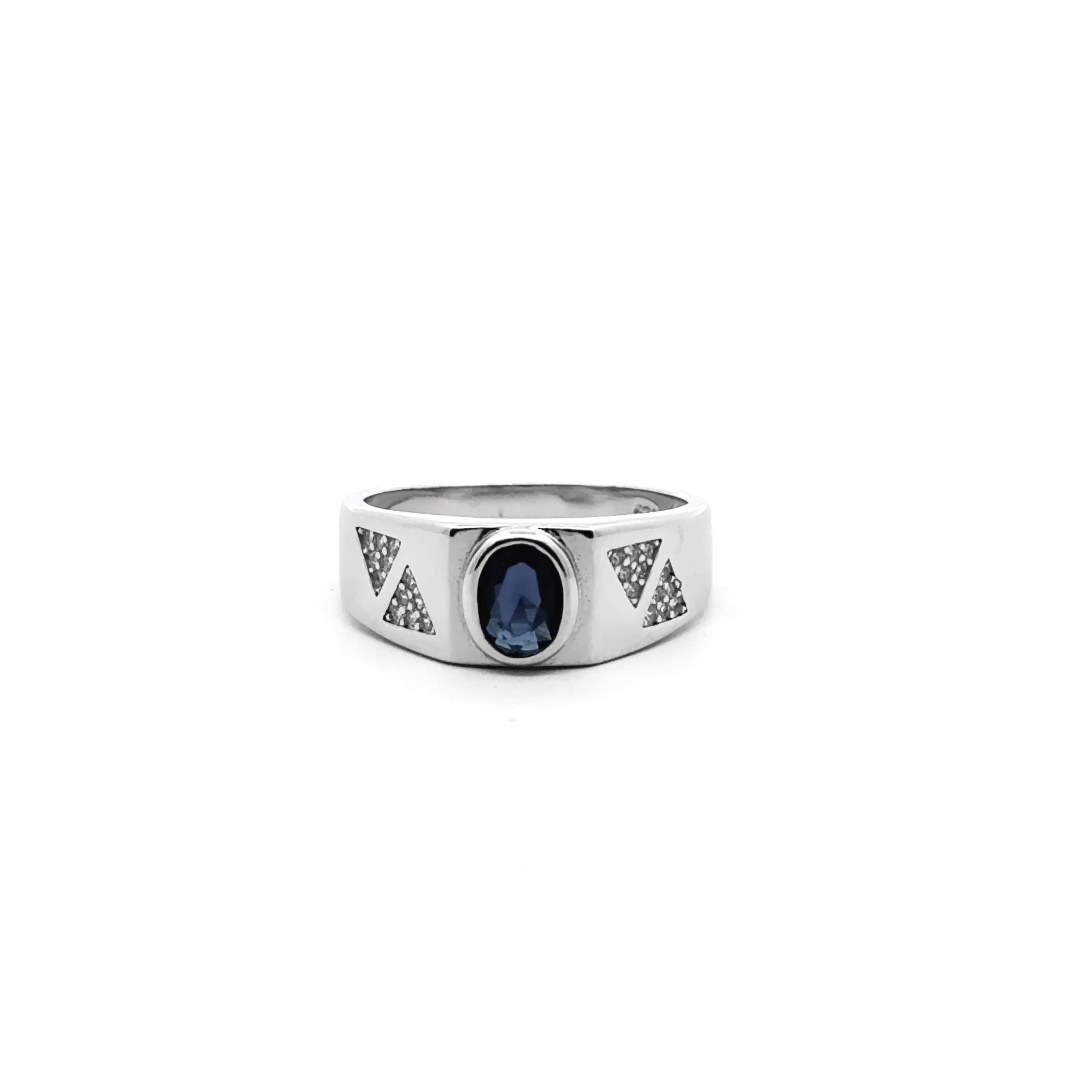 Midnight Arrow Ring